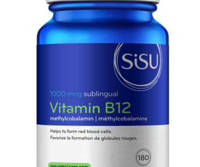 SISU Vitamin B12 1000 mcg Methylcobalamin, 180 tabs Online Sale