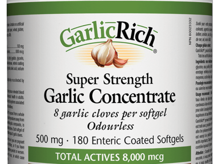 Natural Factors GarlicRich 500mg, 180 SG Online