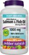 Webber Naturals Wild Salmon & Fish Oil 1000 mg, 150+30 softgels Bonus Online Hot Sale