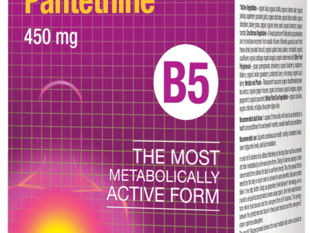 Natural Factors BioCoenzymated Pantethine B5 450 mg, 60 Softgels on Sale