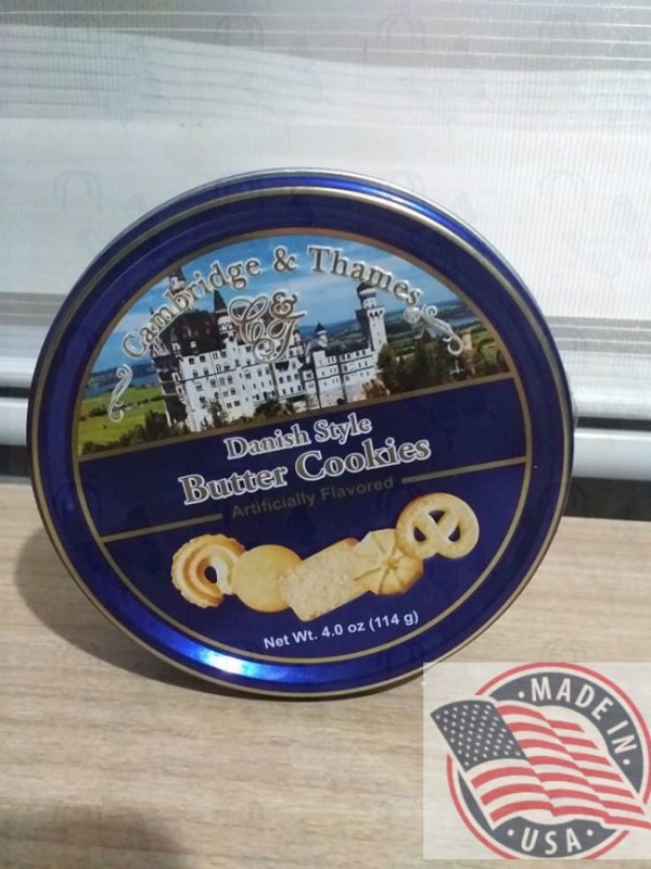 Cambridge & Thames Danish style Butter Cookies 4.0 oz(114g) Cheap