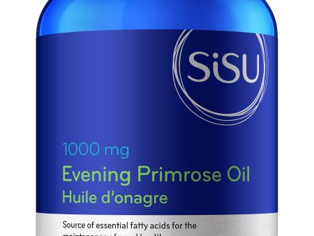 SISU Evening Primrose Oil 1000mg 180 softgels Hot on Sale