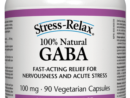 Natural Factors Stress-Relax™ 100% Natural GABA 100 mg, 90 caps Online now