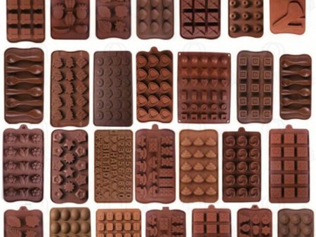 DIY 3D Silicone Chocolate Mold variety Shapes Chocolate baking Tools on Sale