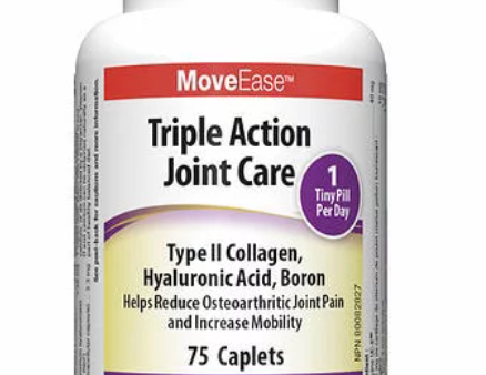 Webber naturals Triple Action Joint Care - 75 caplets Fashion