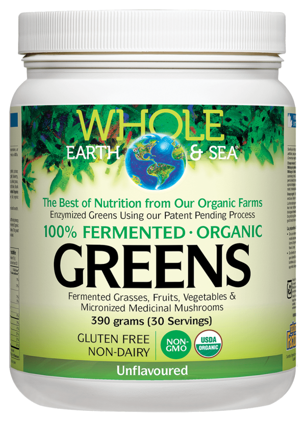 NF Whole Earth & Sea Fermented Greens 390 g Unflavoured on Sale