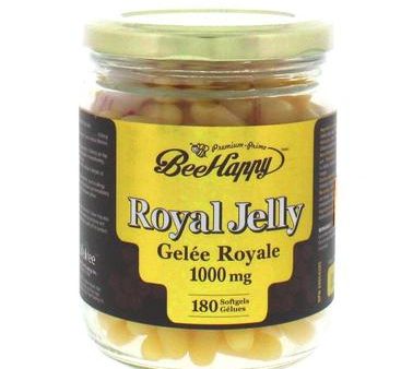 Bee Happy Royal Jelly 1000mg, 180 softgels For Cheap