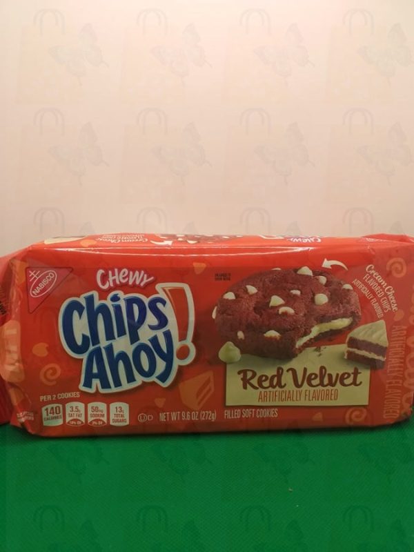 Chips Ahoy Chewy Cookies, Red Velvet (272g) Online now