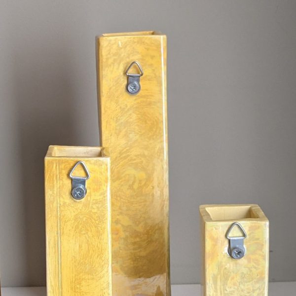 Yellow Sunshine Vases by Jutta Golas Online Hot Sale