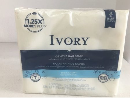 Ivory gentle  4 bar soap(452g)  U.S.A Fashion