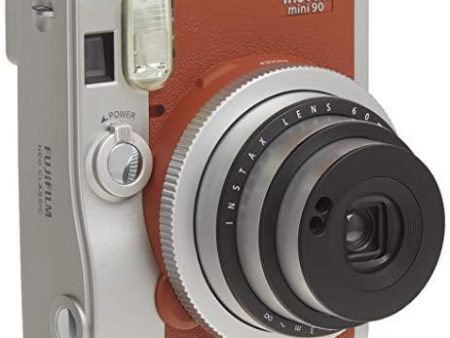 Fujifilm Instax Mini 90 Instant Film Camera (Brown) Online Hot Sale