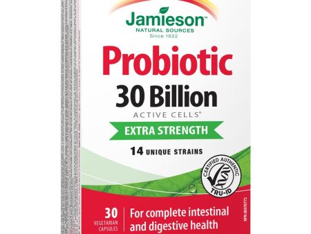 Jamieson Probiotics 30 Billion 30 veg capsules For Discount