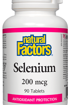 Natural Factors Selenium 200mcg, 90 tablets Online Hot Sale