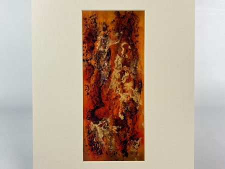 Concerning Burma Matted Print Hot on Sale