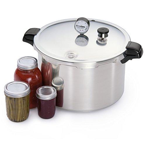 Presto 01755 16-Quart Aluminum canner Pressure Cooker, One Size, Silver For Cheap