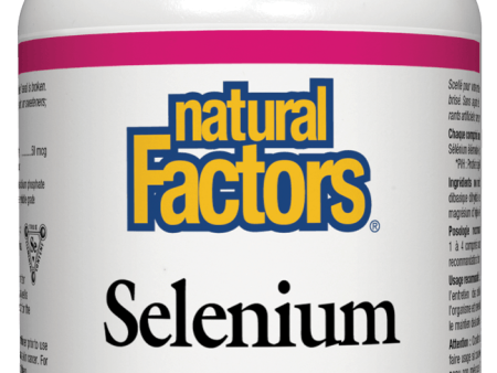 Natural Factors Selenium 50mcg, 90 tabs Online Sale