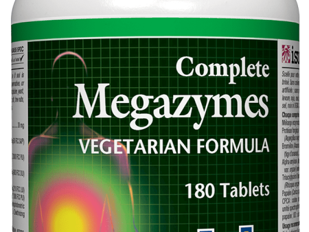 Natural Factors Complete Megazyme, Vegetarian Formula, 180 tablets For Discount