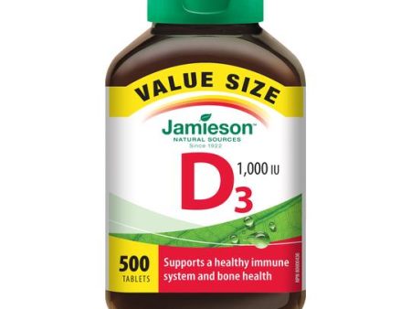 Jamieson Vitamin D3 500 tablets Online