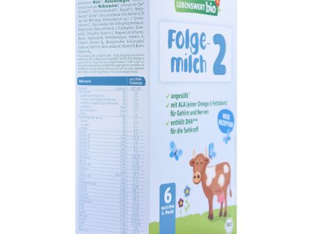 Lebenswert Folgemilch Stage 2 Organic Follow-On Infant Milk Formula For Sale