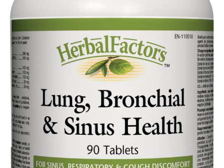 Natural Factors Lung, Bronchial & Sinus Health, 90 tabs Cheap