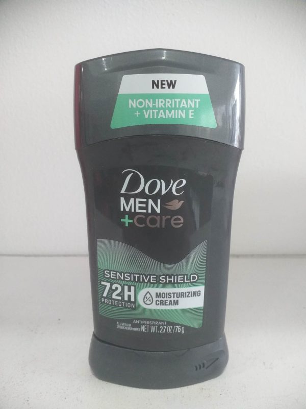 Dove Men+Care Sensitive Shield 72H Antiperspirant Deodorant Stick 2.7 oz(76g) Supply