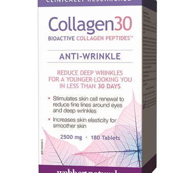 Webber Naturals Collagen30 Anti-Wrinkle 180 tablets on Sale