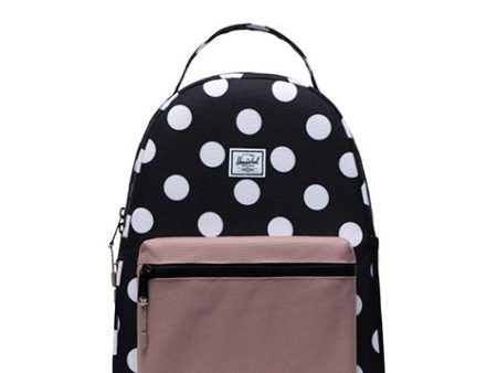 Herschel Kids Nova 20L Backpack - Polka Dot Black and White Ash Rose Supply