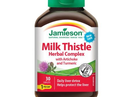 Jamieson Milk Thistle Herbal Complex Tablets Online Sale