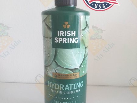 Irish Spring Hydrating Body Wash Moisture Skin Eucalyptus Mint 16 Oz(473ml) For Cheap