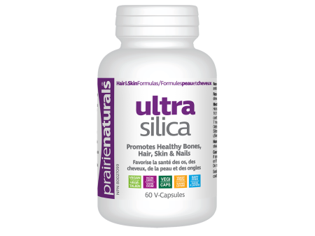 Prairie Naturals Ultra Silica 60 vegetarian capsules For Discount