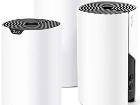 TP-Link Deco Mesh WiFi System (Deco S4) – Up to 5,500 Sq.ft. Coverage, Replaces WiFi Router and Extender, Gigabit Ports, Works with Alexa, 3-pack on Sale