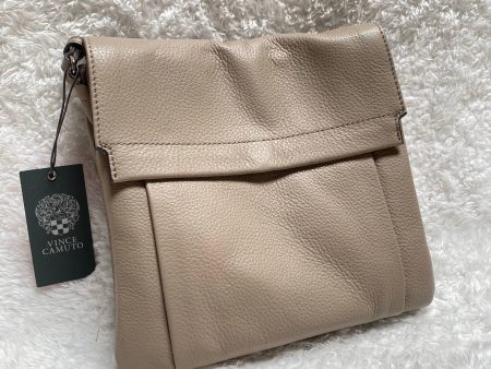 Vince Camuto Large Leather Crossbody -Style Min, Color Tranquility For Cheap