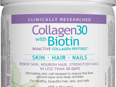 Webber Naturals Collagen30 with Biotin Bioactive Collagen Peptides 105g Sale