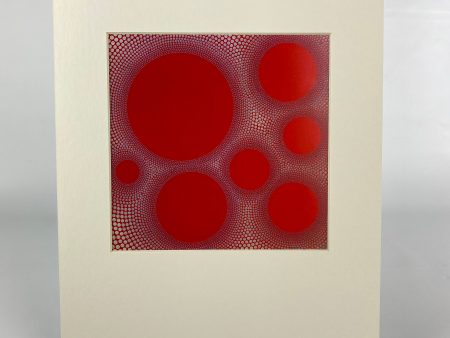 Seven Red Suns Matted Print Online