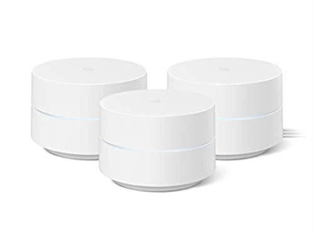 Google Wifi - AC1200 - Mesh WiFi System - Wifi Router - 4500 Sq Ft Coverage - 3 pack Online now