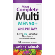 Webber Naturals  Men s 50+ Most Complete Multi 90 Vegetarian Capsules Online