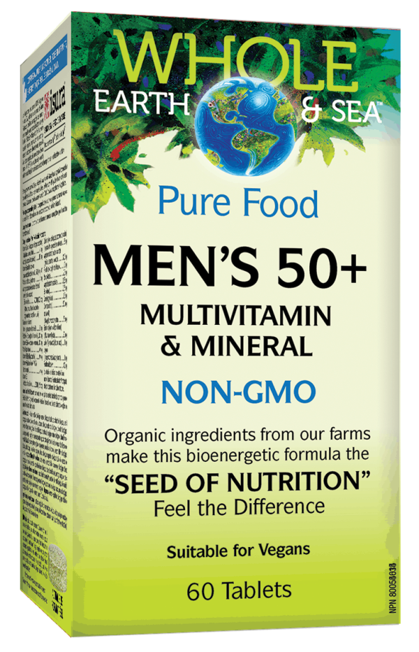 Natural Factors Men s 50+ Multivitamin & Mineral 60 tablets Discount