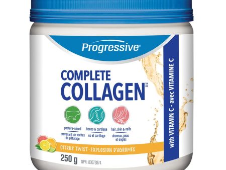 Progressive Complete Collagen Citrus Twist, 250g For Cheap