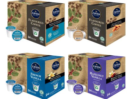 Zavida Flavours Single-serve Coffee Variety Pack, 96-count Online Sale