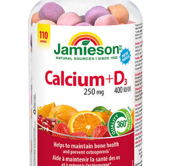 Jamieson Calcium + Vitamin D3 Gummies, 110 Gummies Discount