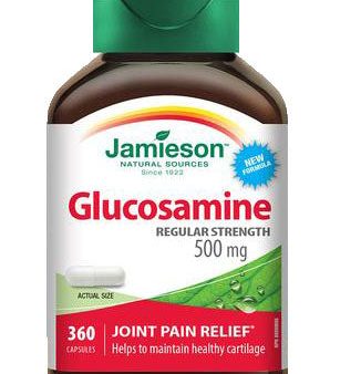 Jamieson Glucosamine Sulfate,  500mg, 360 Capsules Hot on Sale