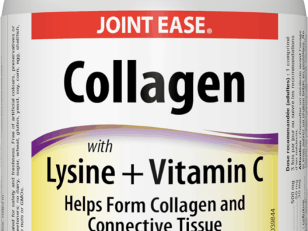 Webber Naturals Collagen with Lysine + Vitamin C, 120 tablets Supply