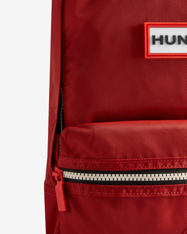 Hunter Kids Nylon Backpack - Military Red Online