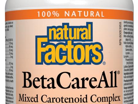 Natural Factors BetaCareAll, 90 softgels For Cheap