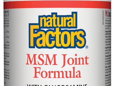 Natural Factors MSM Joint Formula (MSM GLS CHON), 180 caps Online now