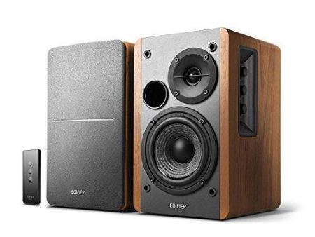 Edifier R1280T Powered Bookshelf Speakers - 2.0 Stereo Active Near Field Monitors - Studio Monitor Speaker - Wooden Enclosure - 42 Watts RMS Cheap