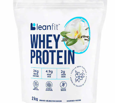 LeanFit Naturals Whey Protein Natural Vanilla Flavour Non GMO Gluten-Free 2 Kg For Cheap