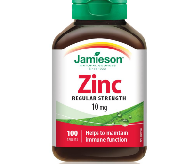 Jamieson Zinc 10 mg 100 tablets Cheap