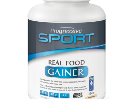 Progressive Real Food Gainer Vanilla, 2.27kg Fashion