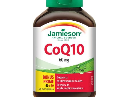 Jamieson CoQ10 60mg, 80 softgels Online Sale